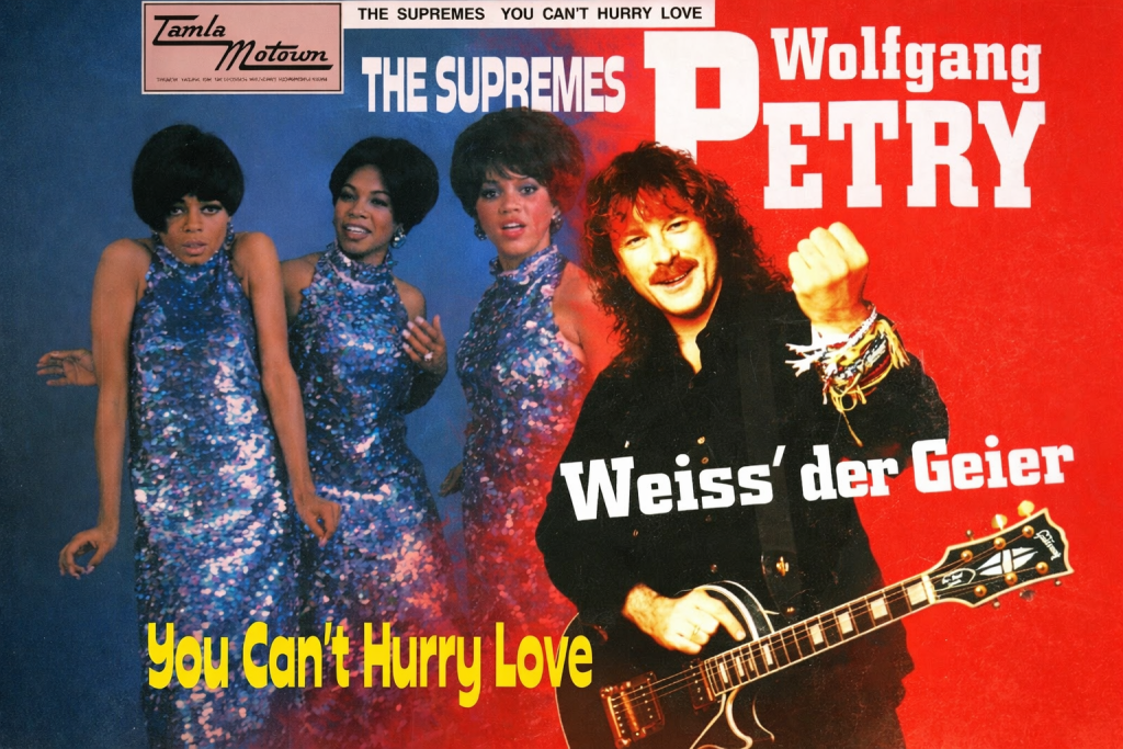 Mix - "Can't hurry love" & "Weiss der Geier"